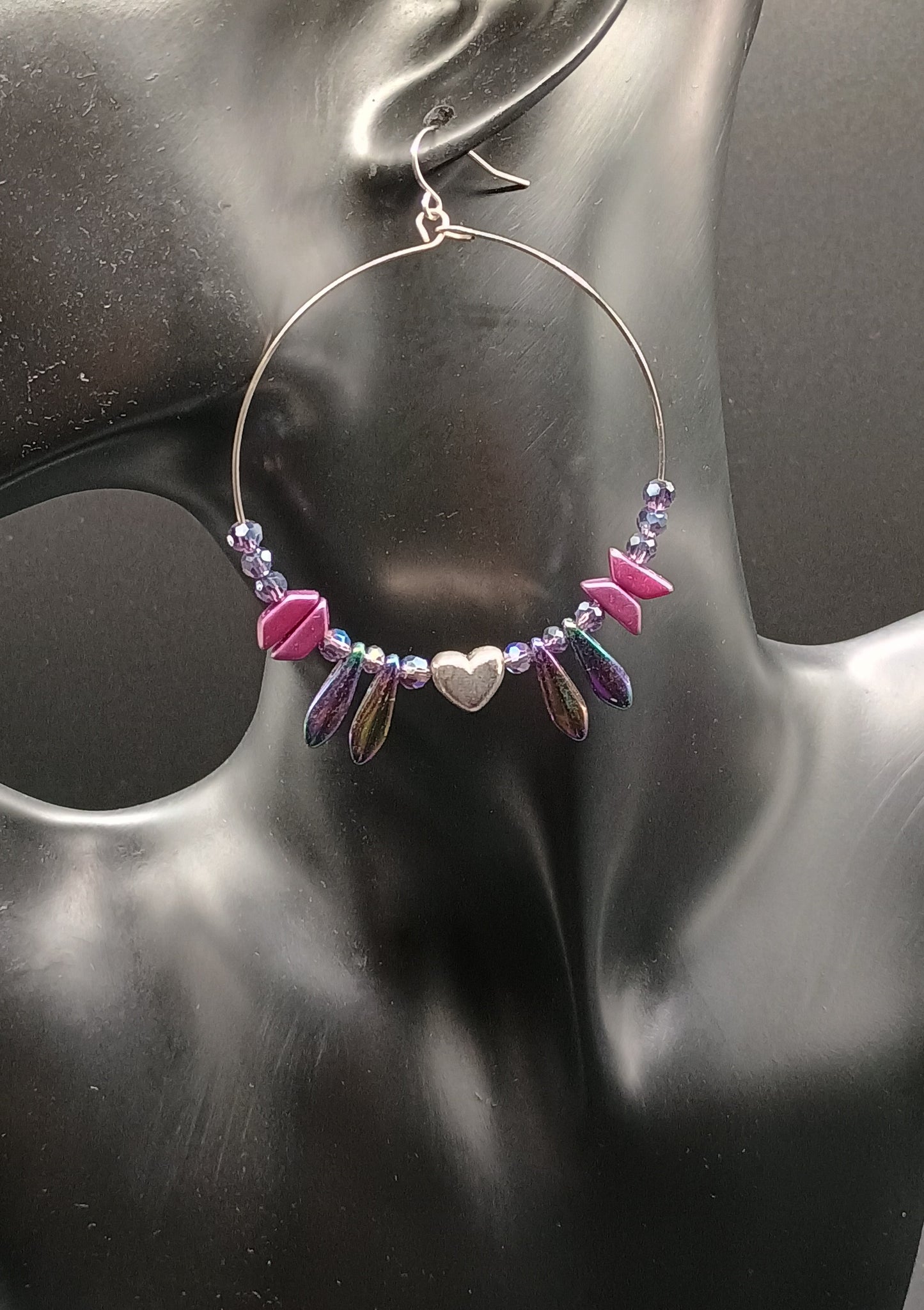 BTS-inspired Hoop Earrings