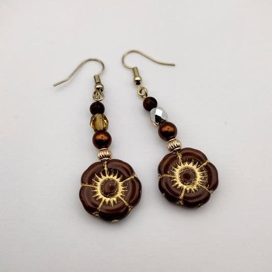Cocoa Bloom Earrings