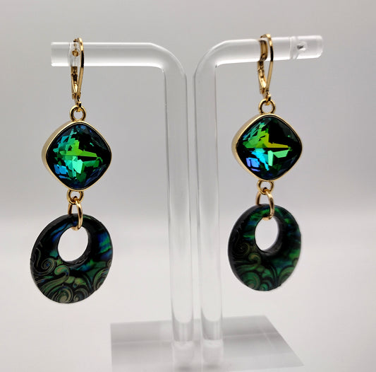 Emerald Gleam Earrings