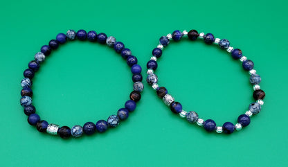 Tidebound - Lapis Bracelets