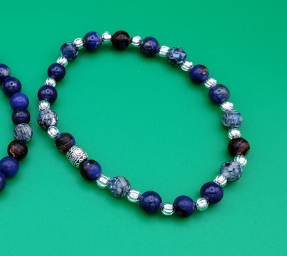 Tidebound - Lapis Bracelets