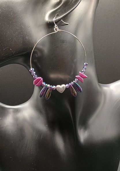 BTS-inspired Hoop Earrings
