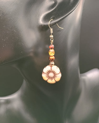 Cocoa Bloom Earrings