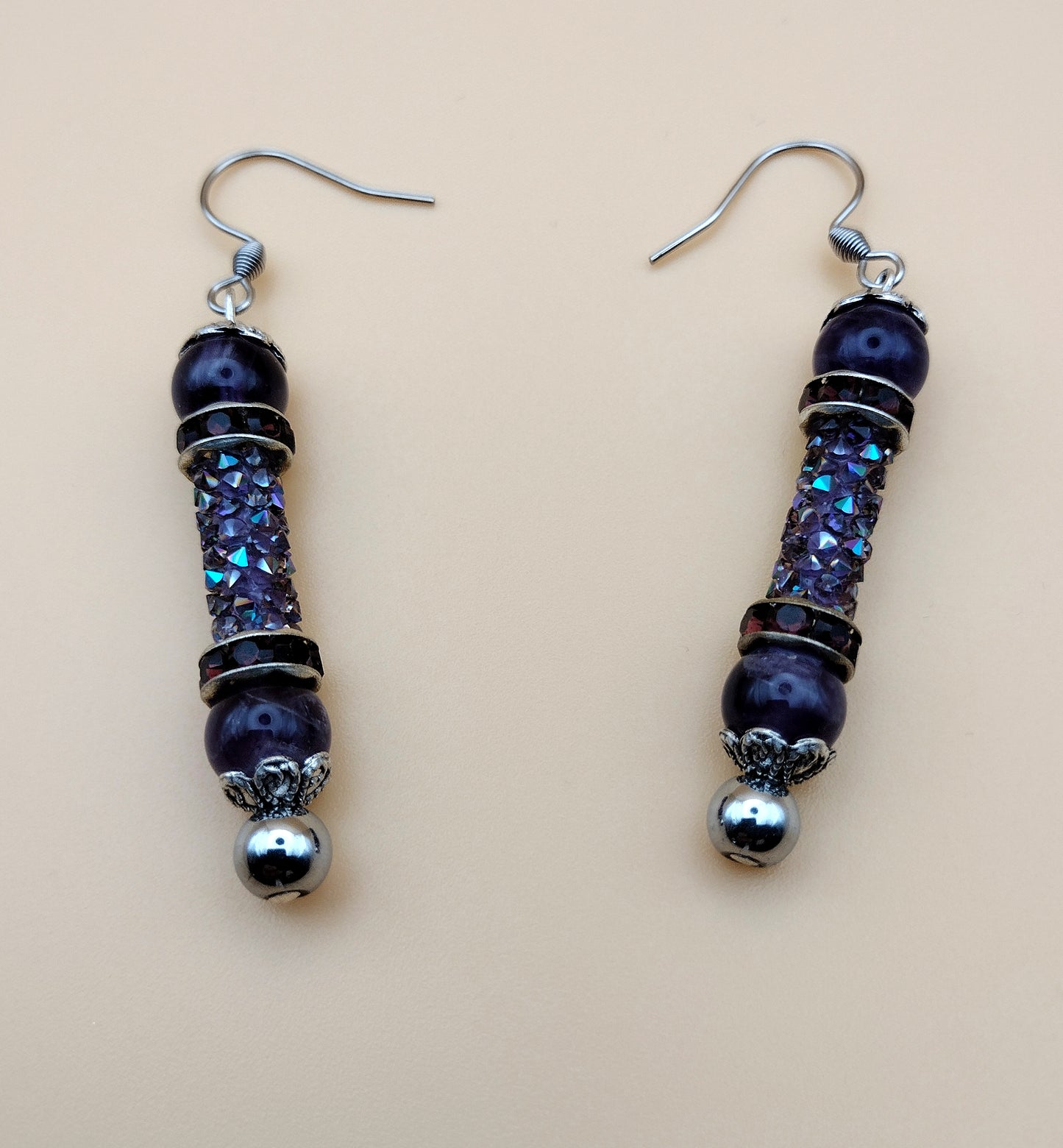 Amethyst Rod Earrings