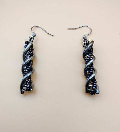 BTS-inspired DNA Earrings
