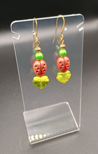 Ladybug Mischief Earrings