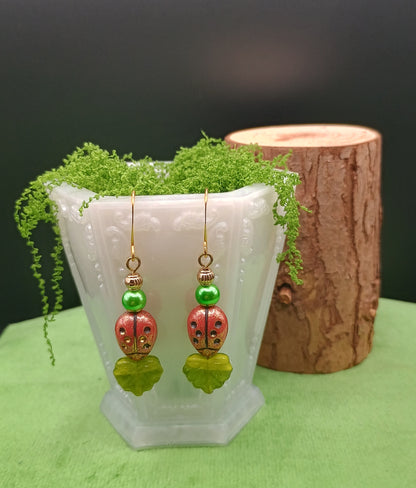Ladybug Mischief Earrings