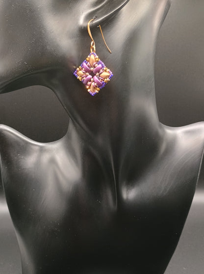 Diamond Bloom Earrings