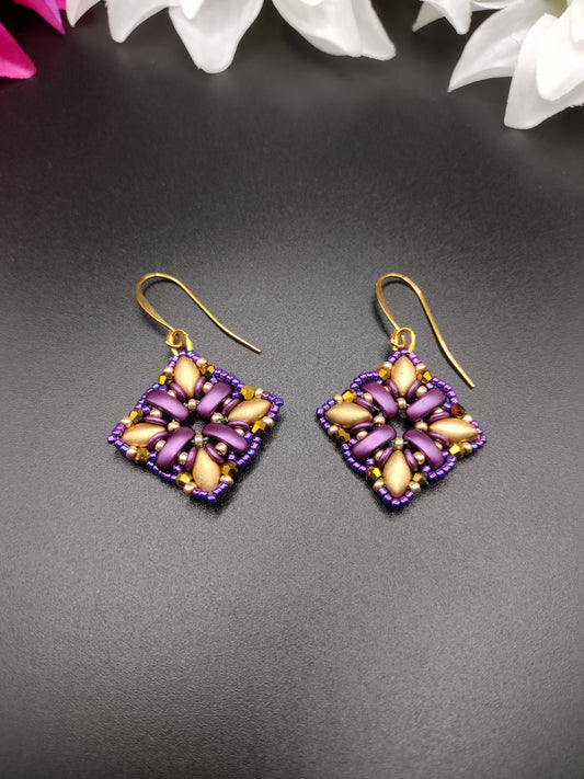 Diamond Bloom Earrings