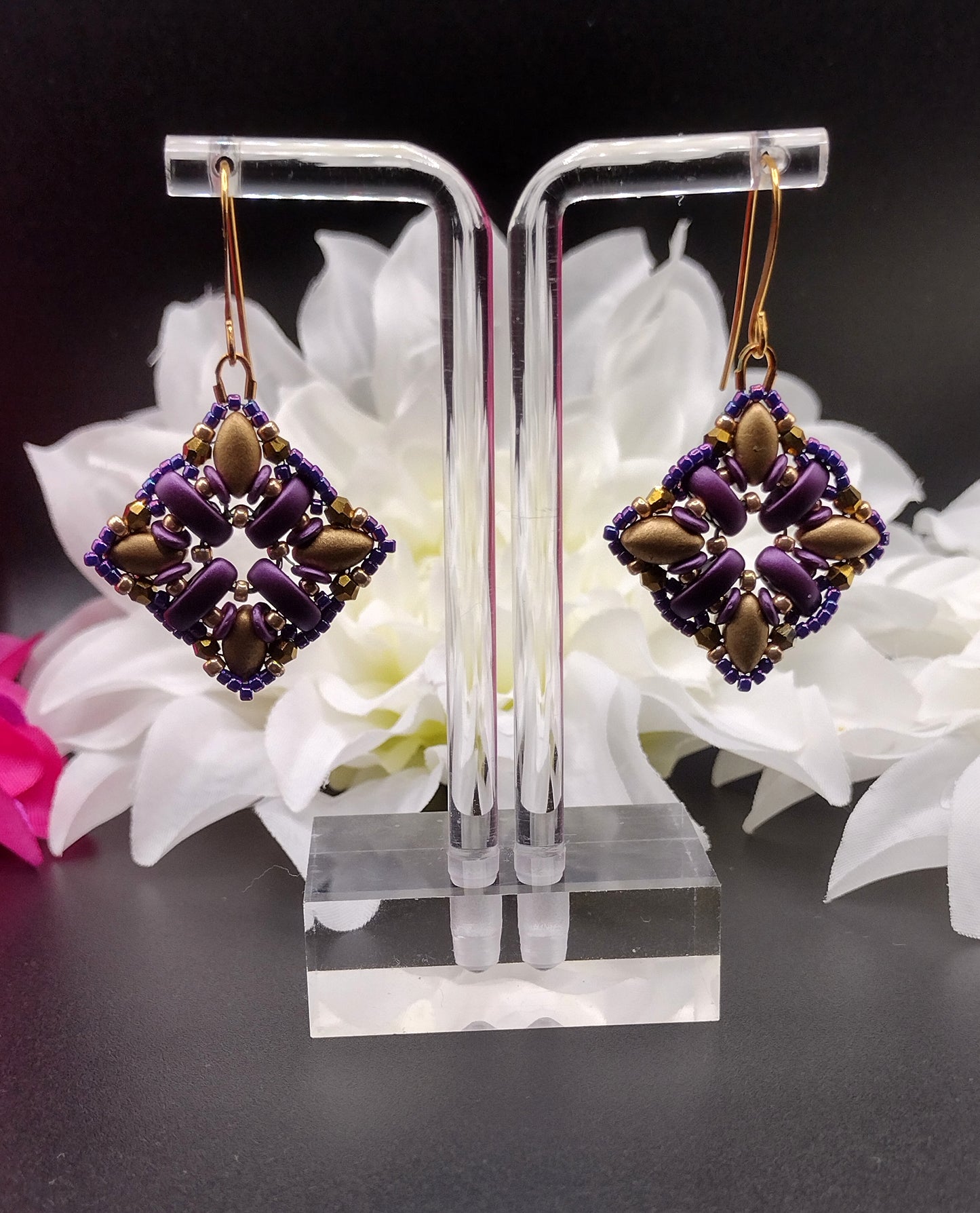 Diamond Bloom Earrings