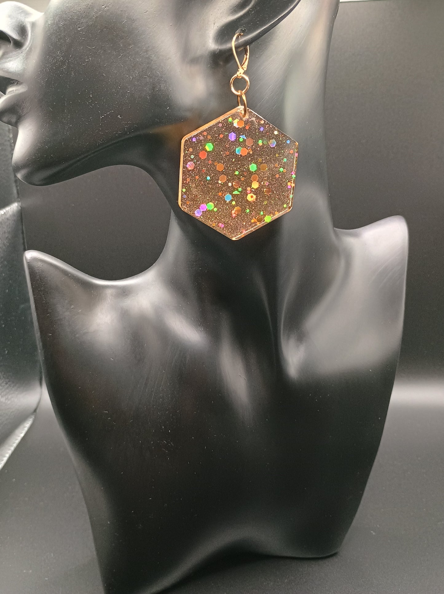 Golden Hive Earrings