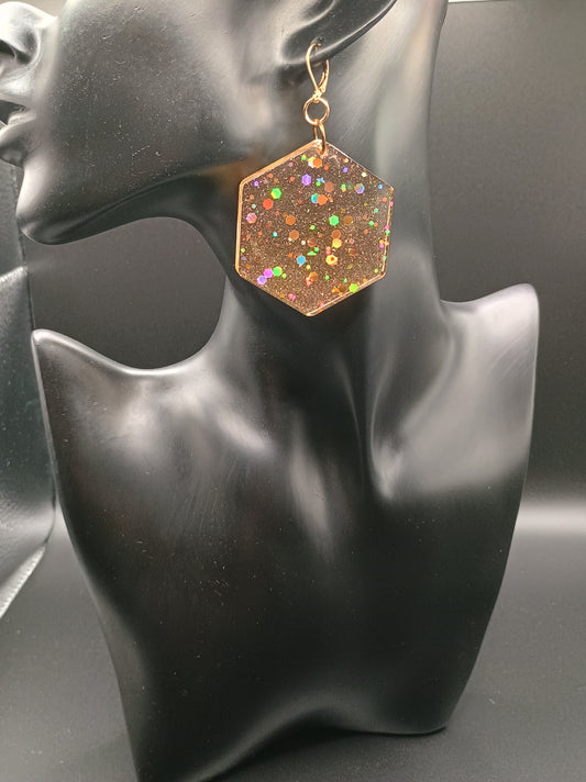Golden Hive Earrings