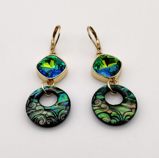 Emerald Gleam Earrings