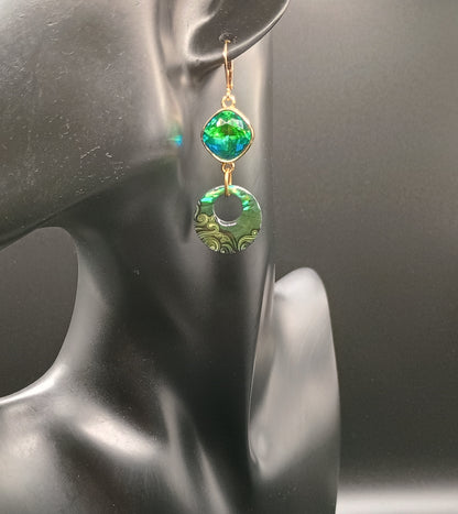 Emerald Gleam Earrings
