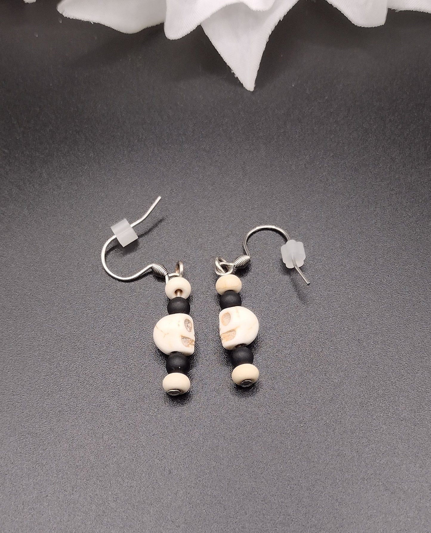 Skull & Blossom Earrings