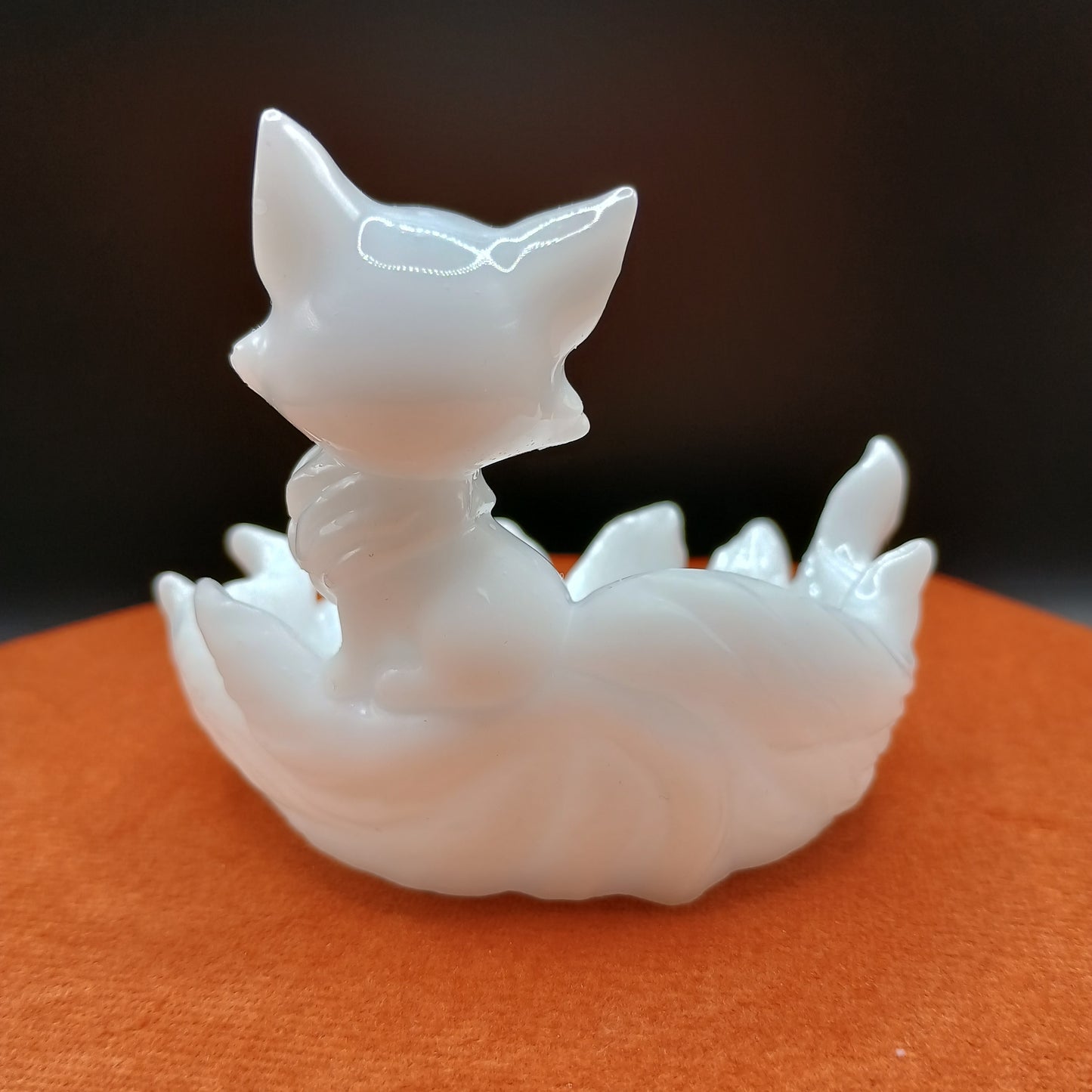 Spirit Kitsune Nine-Tailed Fox Figurine