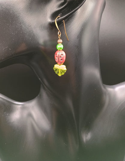 Ladybug Mischief Earrings