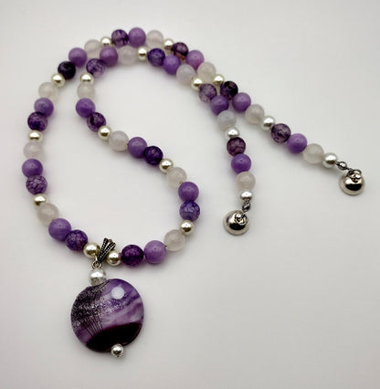 Violet Moonlight Necklace