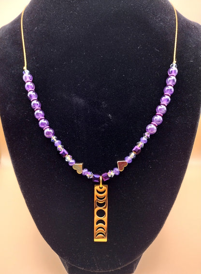 Moon Phase Necklace Inspired by BTS' Jimin