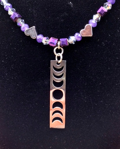 Moon Phase Necklace Inspired by BTS' Jimin