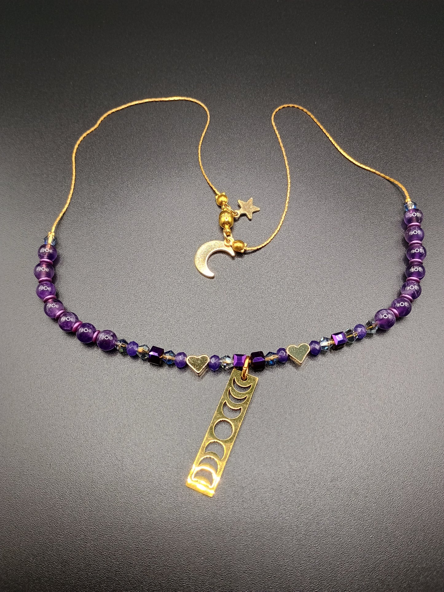 Moon Phase Necklace Inspired by BTS' Jimin