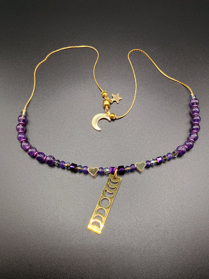 Moon Phase Necklace Inspired by BTS' Jimin