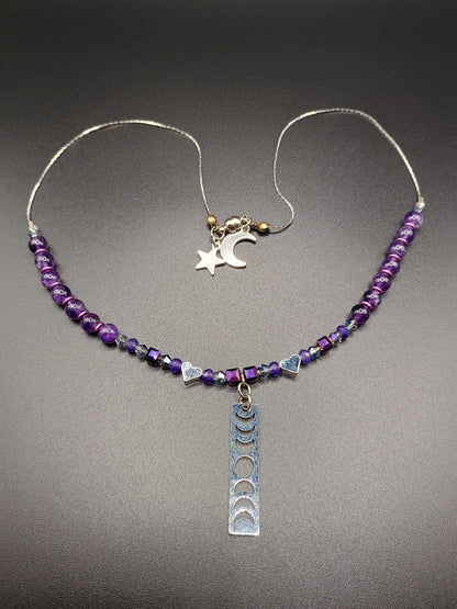 Moon Phase Necklace Inspired by BTS' Jimin