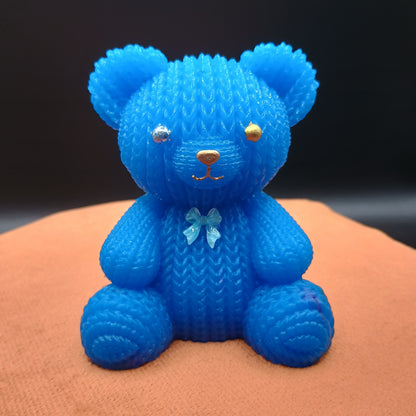 Woven Fur: Whimsy Collection Textured Bear Figurines