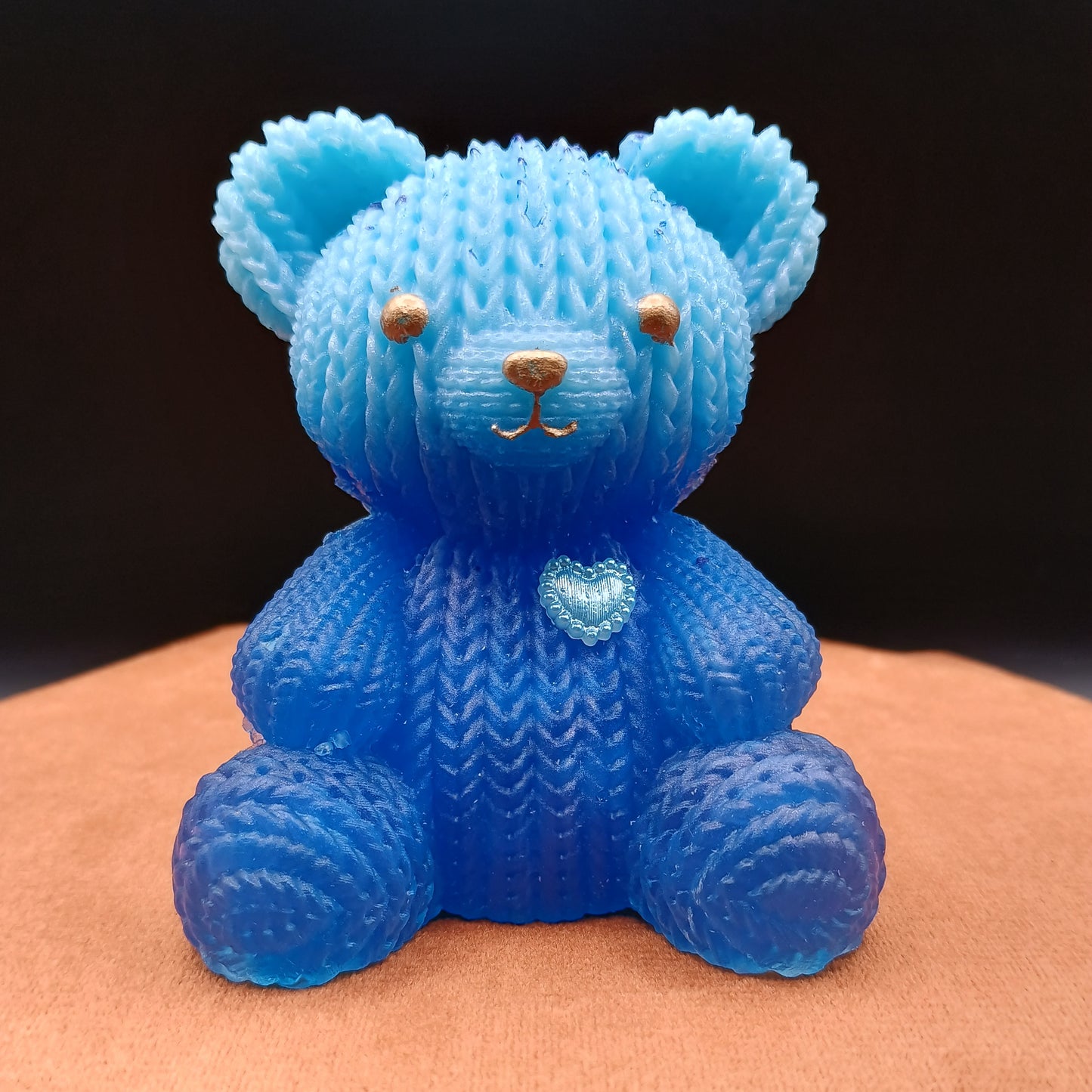 Woven Fur: Whimsy Collection Textured Bear Figurines