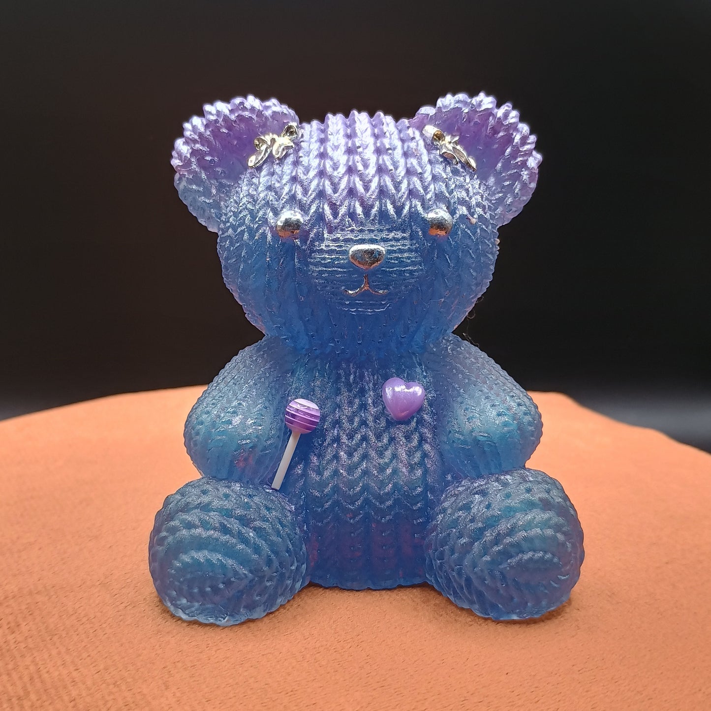 Woven Fur: Whimsy Collection Textured Bear Figurines