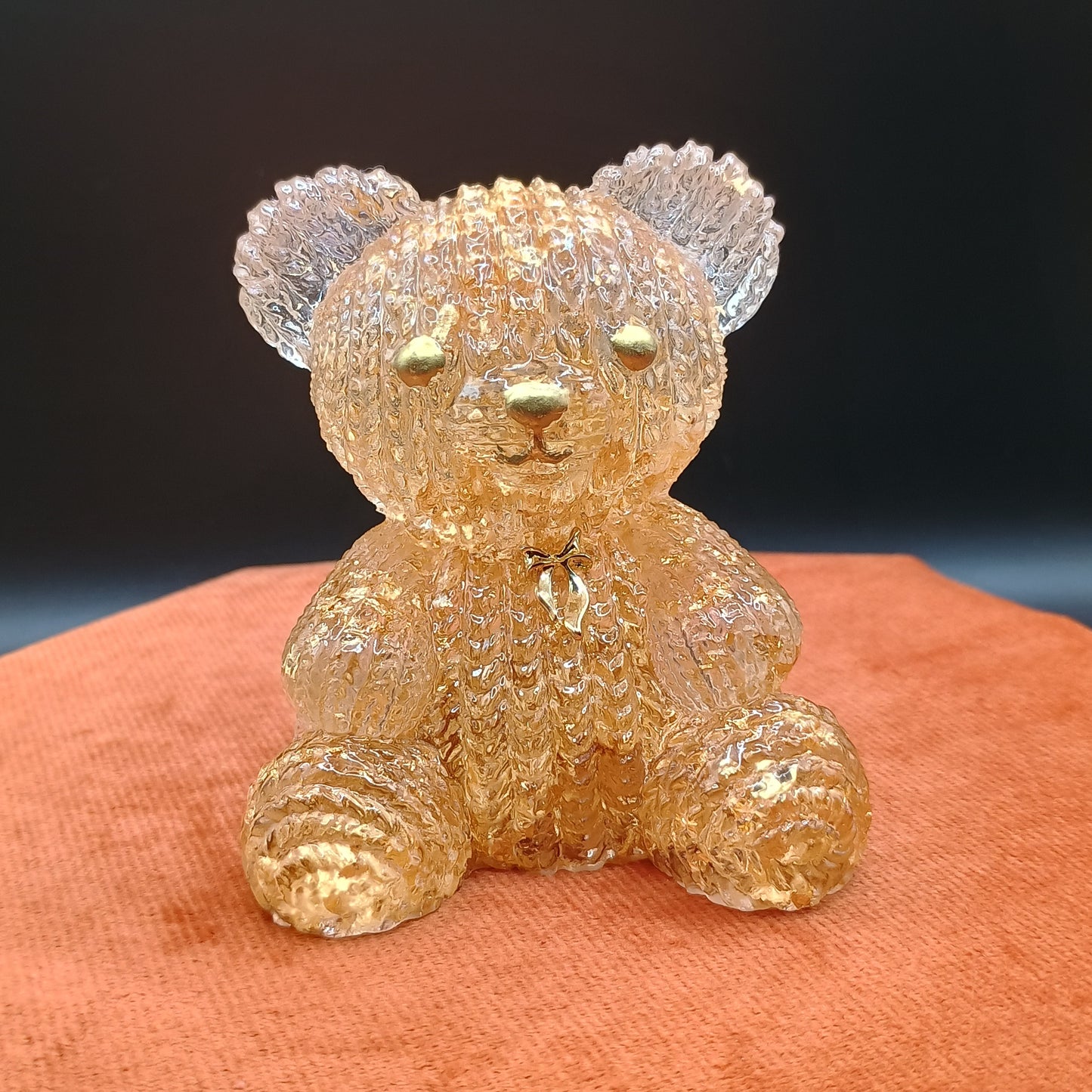 Woven Fur: Luxe Collection Textured Bear Figurines