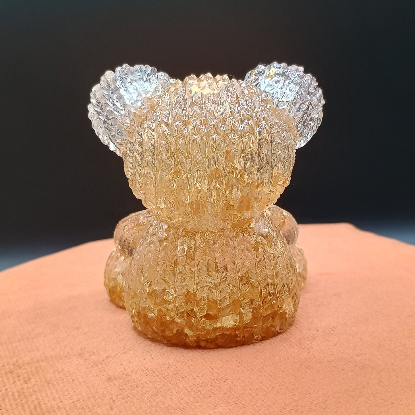 Woven Fur: Luxe Collection Textured Bear Figurines