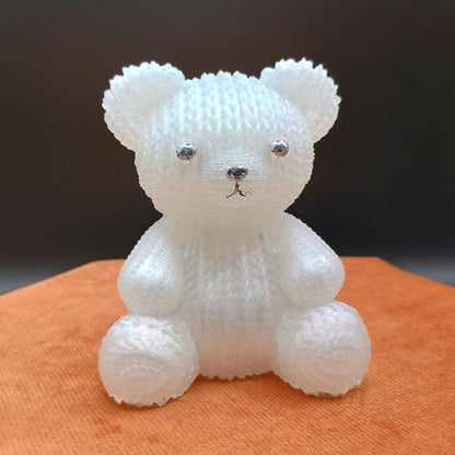 Woven Fur: Whimsy Collection Textured Bear Figurines