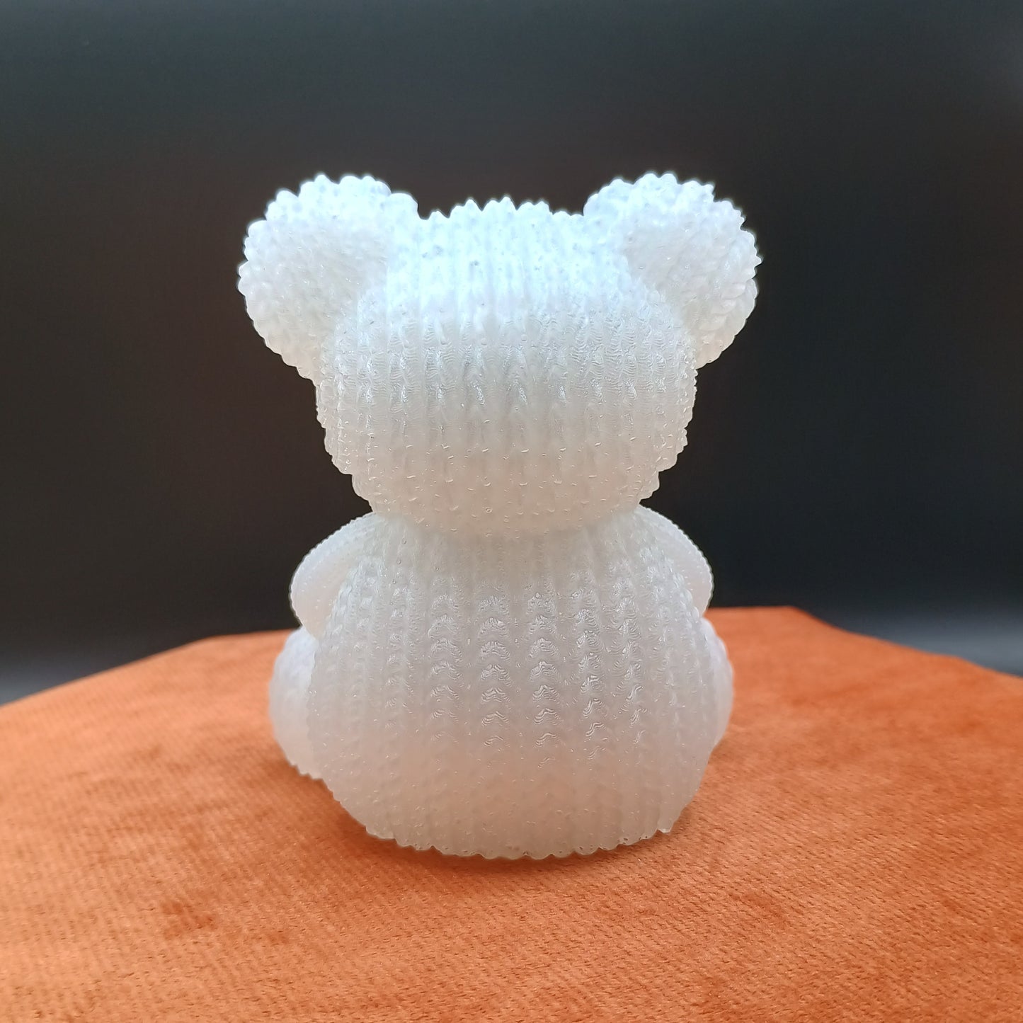 Woven Fur: Whimsy Collection Textured Bear Figurines