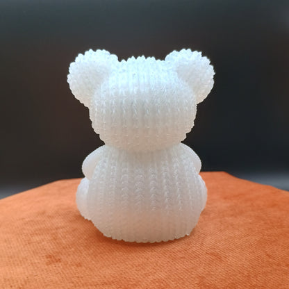 Woven Fur: Whimsy Collection Textured Bear Figurines