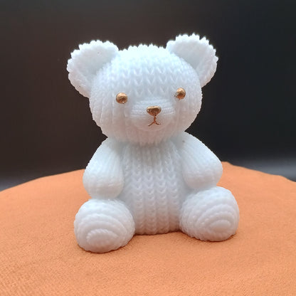 Woven Fur: Whimsy Collection Textured Bear Figurines