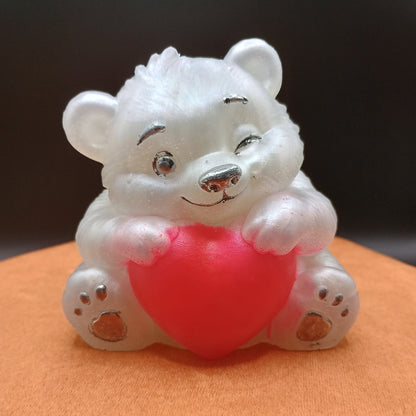 Heart Hold Pillow Bears